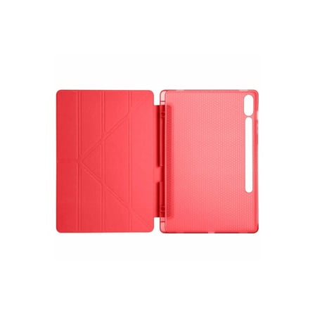 Galaxy X510 Tab S9 Fe 11 Kılıf Kalemlikli Mars Tablet Kılıfı - Kırmızı