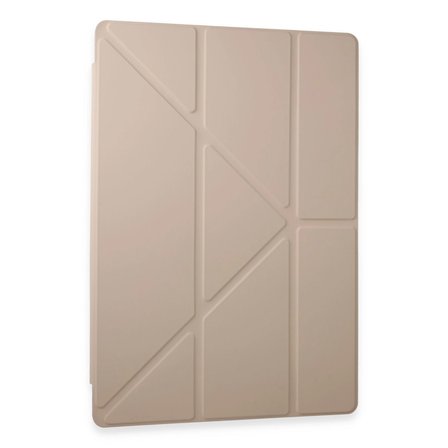 Galaxy Tab A9 Kılıf Kalemlikli Mars Tablet Kılıfı - Rose Gold