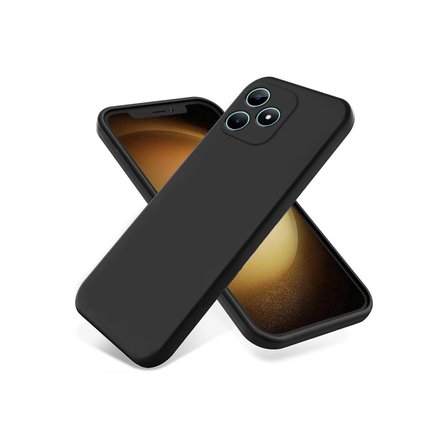 Realme Note 50 4G Kılıf First Silikon - Siyah