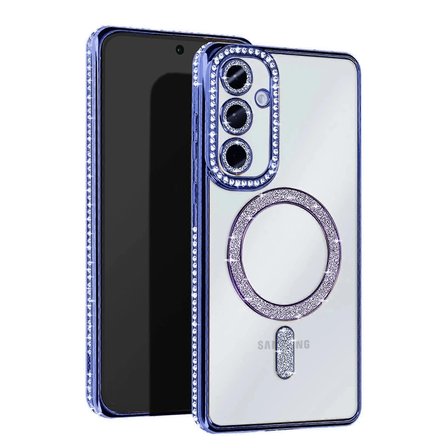 Galaxy S25 Edge Joke Simli Magneticsafe Kılıf - Mavi