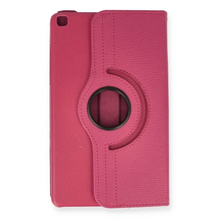Galaxy T290 Tab A 8 Kılıf 360 Tablet Deri Kılıf - Pembe