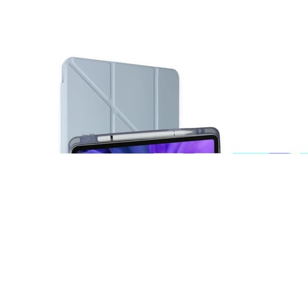 İpad Pro 11 (2018) Kılıf Kalemlikli Mars Tablet Kılıfı - Mavi