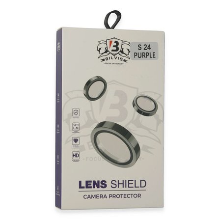 Galaxy S24 Bilvis Titan Kamera Lens - Derin Mor