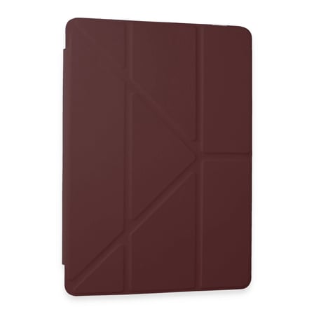 Galaxy Tab A9 Kılıf Kalemlikli Mars Tablet Kılıfı - Mürdüm
