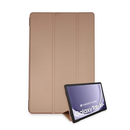 Galaxy Tab A9 Plus Kılıf Tablet Smart Kılıf - Rose Gold