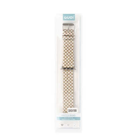 Watch 38Mm Karo Motif Kordon - Mavi