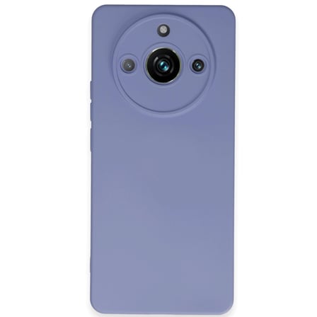 Realme 11 Pro Kılıf Nano İçi Kadife Silikon - Lila