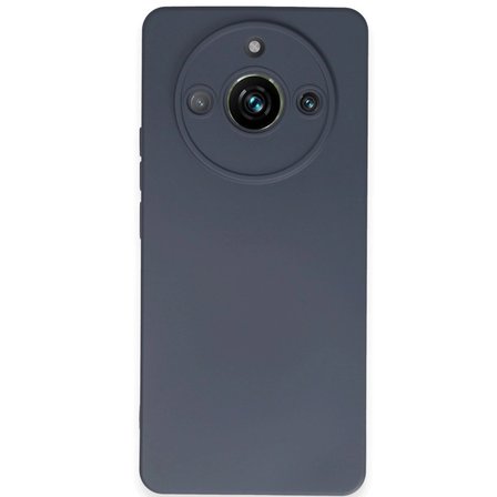Realme 11 Pro Kılıf Nano İçi Kadife Silikon - Gri