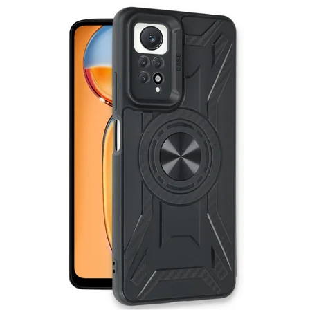 Redmi Note 12 Pro 4G Kılıf Lincoln Silikon - Siyah