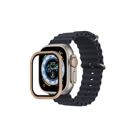 Watch Ultra 49Mm Alüminyum Kasa Cam Ekran Koruyucu - Yıldız Işığı