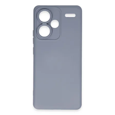 Redmi Note 13 Pro Plus Kılıf Nano İçi Kadife Silikon - Gri