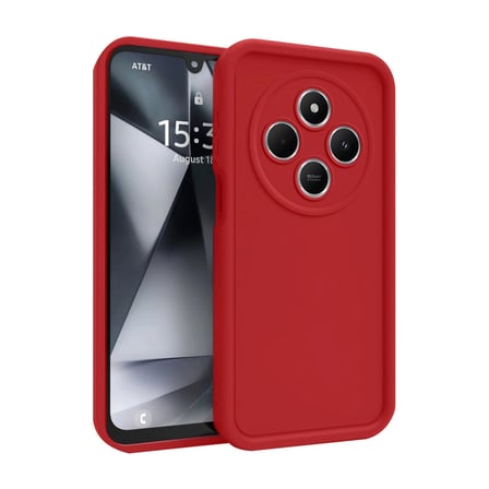 Redmi 14C Kılıf Viera Silikon - Kırmızı