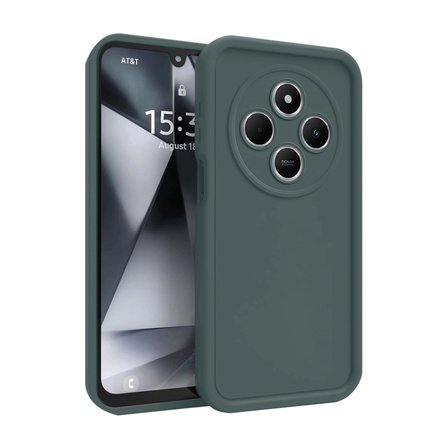 Redmi 14C Kılıf Viera Silikon - Koyu Yeşil