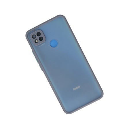 Redmi 9C Kılıf Montreal Silikon Kapak - Gri