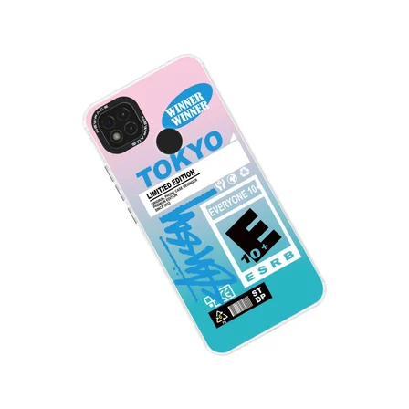 Redmi 9C Kılıf Estoril Desenli Kapak - Estoril - 1