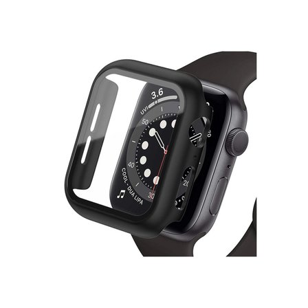 Watch Ultra 49Mm Camlı Kasa Ekran Koruyucu - Siyah