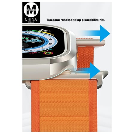 Watch Ultra 49Mm Mo-Wt3 Alüminyum Camlı Kasa Ekran Koruyucu - Gold