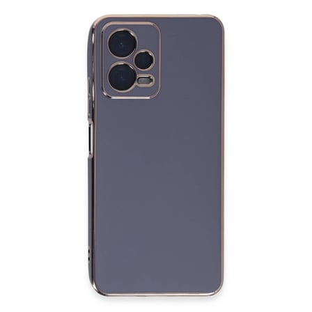 Redmi Note 12 Pro Plus Kılıf Volet Silikon - Mavi