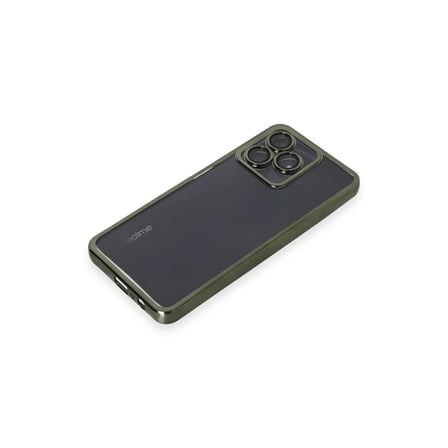 Realme C53 Kılıf Lensli Silikon - Yeşil