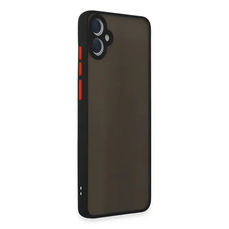 Galaxy A05 Kılıf Montreal Silikon Kapak - Siyah