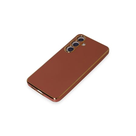 Galaxy S24 Kılıf Volet Silikon - Kırmızı