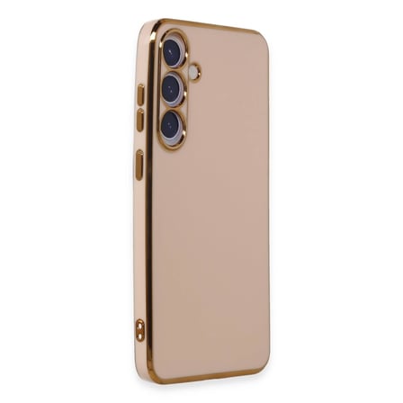 Galaxy S24 Plus Kılıf Volet Silikon - Pembe