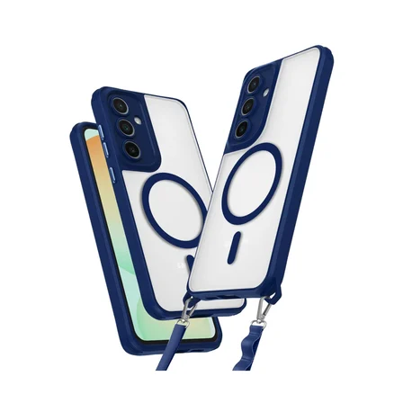 Galaxy S23 Fe Kılıf Enka Magsafe Silikon Kılıf - Lacivert