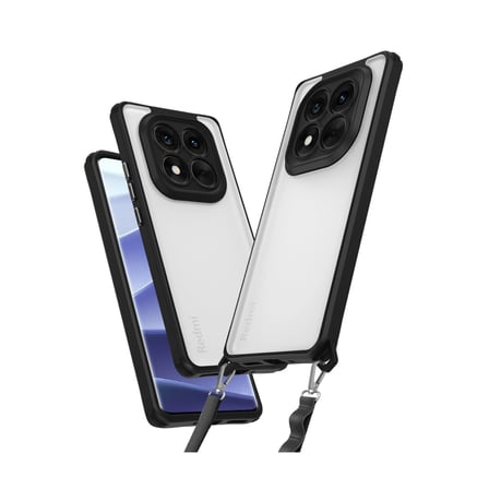 Redmi Note 14 Pro 4G Kılıf Penta Silikon Kılıf - Siyah