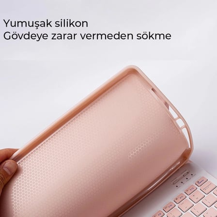 Redmi Pad Se Kılıf Kc01 Smart Klavyeli Tablet Kılıfı - Siyah