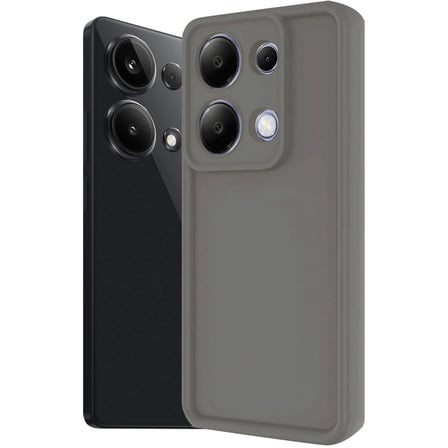 Redmi Note 13 Pro 4G Kılıf Viera Silikon - Gri