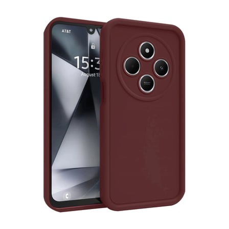 Redmi 14C Kılıf Viera Silikon - Bordo