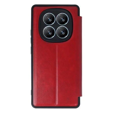 Redmi Note 14 Pro 4G Kılıf Flip Cover - Kırmızı