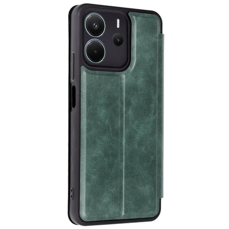 Redmi Note 14 4G Kılıf Flip Cover - Koyu Yeşil