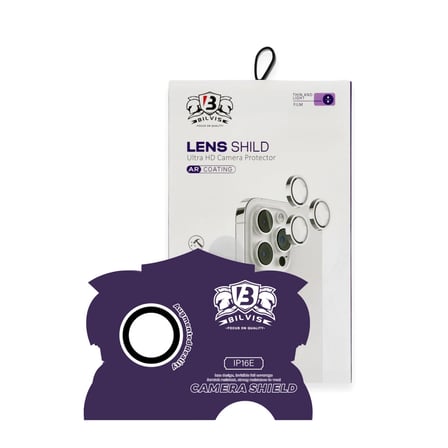 İphone 16E Bilvis Titan Kamera Lens - Beyaz