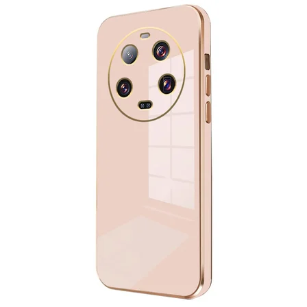 Mi 14 Ultra Kılıf Volet Silikon - Pembe