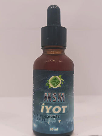 Msm Iyot (MSM IODİNE) 30 Ml.