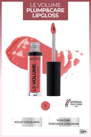 Le Volume Plump & Care Lipgloss Nemlendirici Dudak Parlatıcısı - 11 It's Fantastic - Pembe