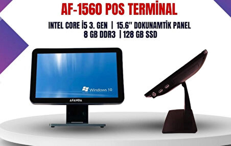 Afanda Af-1560 Dokunmatik AIO Masaüstü Bilgisayar i5/8gb/128ssd/15,6