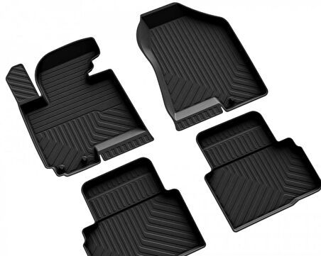 Hyundai ix35 Ferrous 4D Havuzlu Kauçuk Paspas 2010 ve Üstü