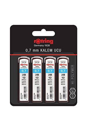 Tikky 0,7 2b Hı-polymer Kalem Uç (4 ADET)