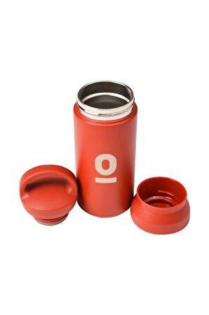 Espressolab Tutacaklı Kırmızı Termos 350 ml No:34