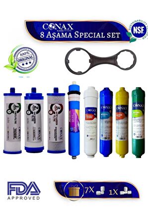 Gold Special 8'li Full Yedek Filtre Seti Benc Membranlı