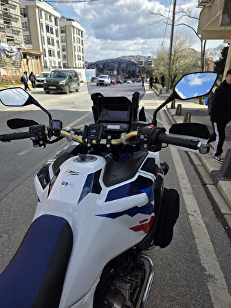 MOTOCAM Honda Africa twin CRF 1100 L4 Siperlik Ön Cam 2023-2025 Model 46cm Açıkfüme Renkli 4mm ORİJİNAL BOYLU