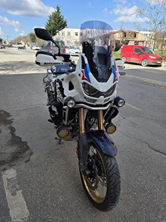 MOTOCAM Honda Africa twin CRF 1100 L4 Siperlik Ön Cam 2023-2025 Model 54cm Siyah Renkli 4mm UZUN VE GENİŞ