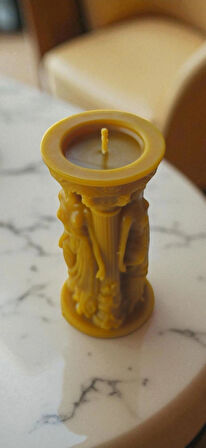 Nefha Candle Aşk Tanrısı Afrodit Figürlü El Yapımı Bal Mumu Mum NO.1