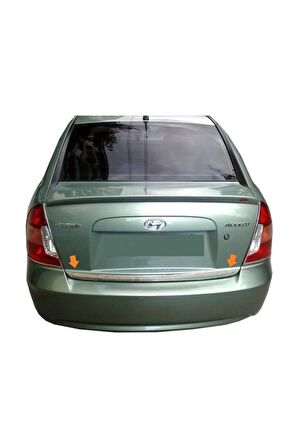 Bagaj Alt Çıta Krom Aksesuar (Era SD 2005 > < 2011 Model İçin Uyumlu)