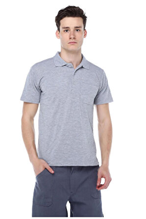 POLO YAKA GRİ TİŞÖRT