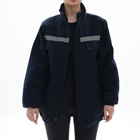 LACİVERT GABARDİN  MONT