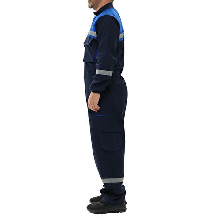 16/12 GABARDİN LACİVERT-MAVİ TULUM