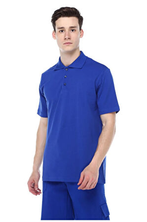 POLO YAKA MAVİ TİŞÖRT
